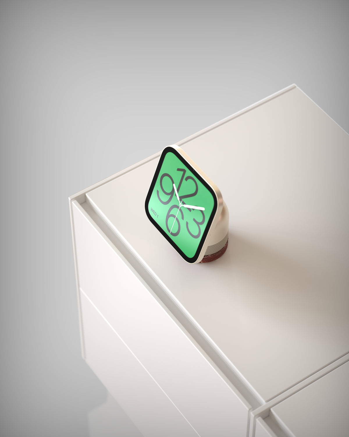Marble Base · Rosso Levanto mit HomeView von schräg oben
