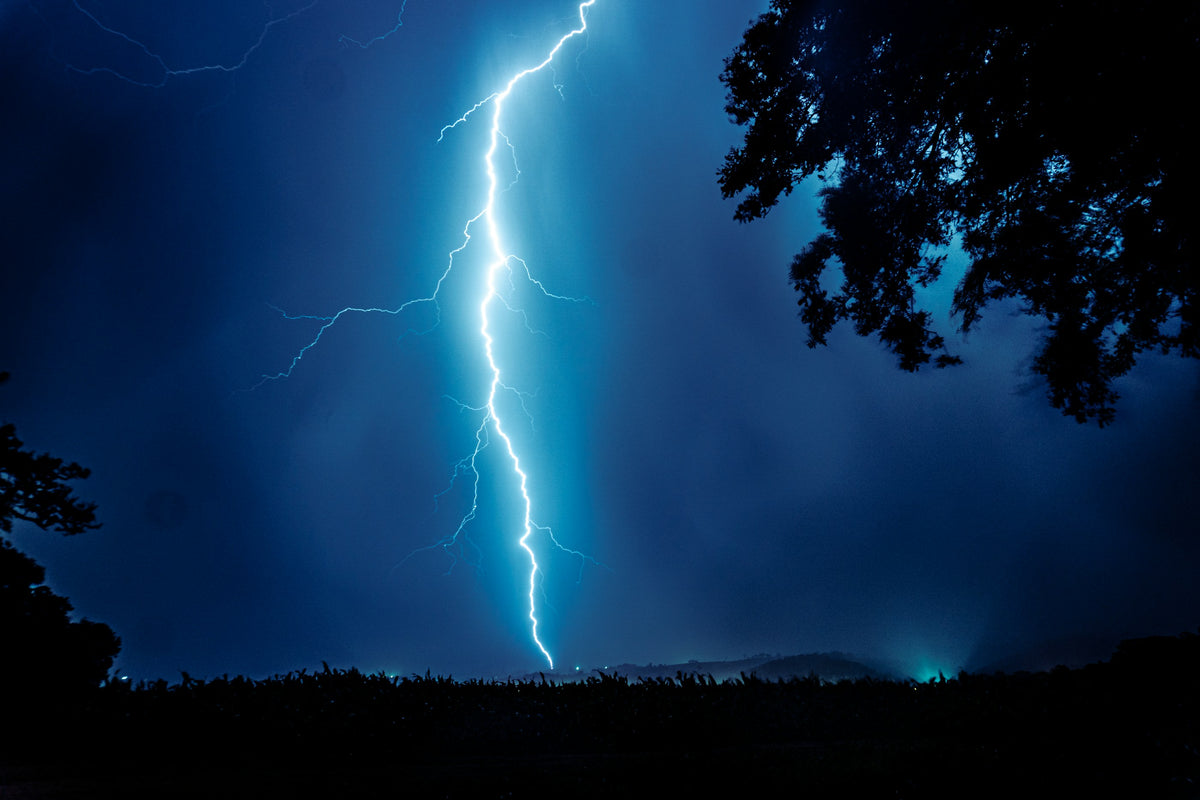 Stormy night over Brazil