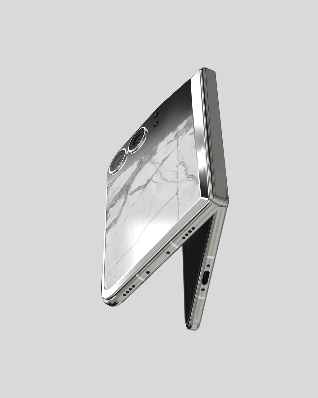 Marble Fusion Snap · Invisible Grey