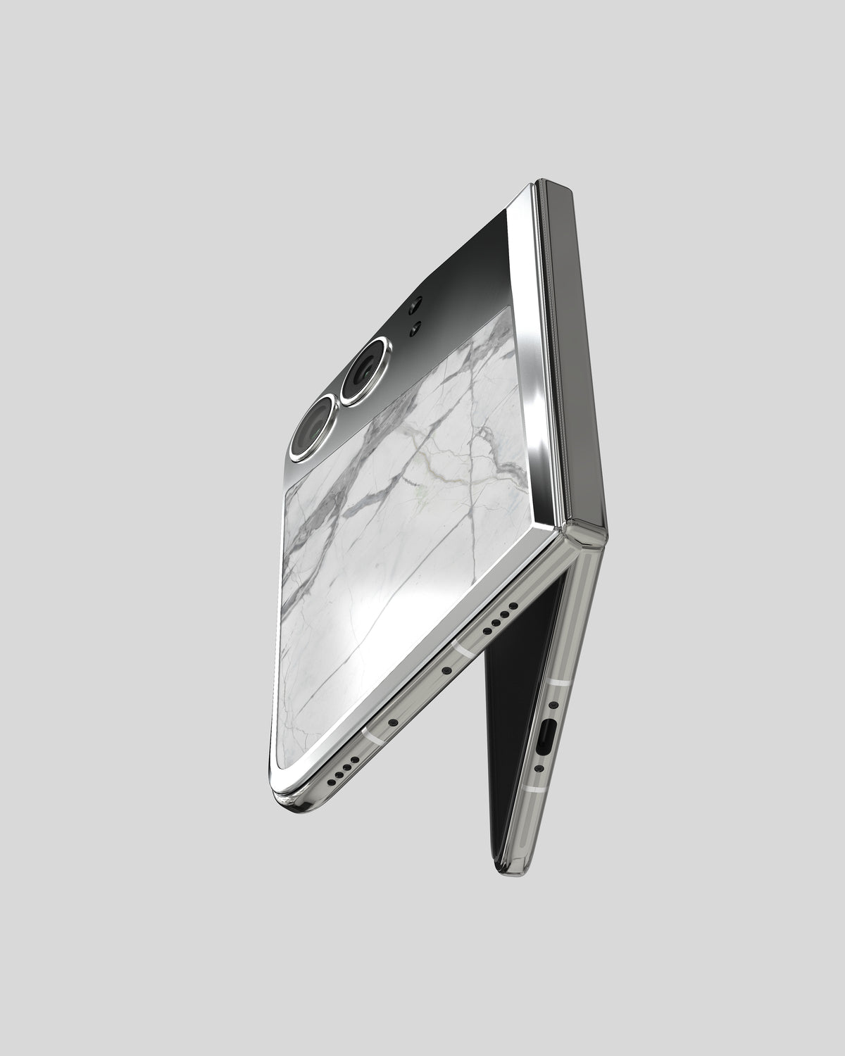 Marble Fusion Snap · Invisible Grey