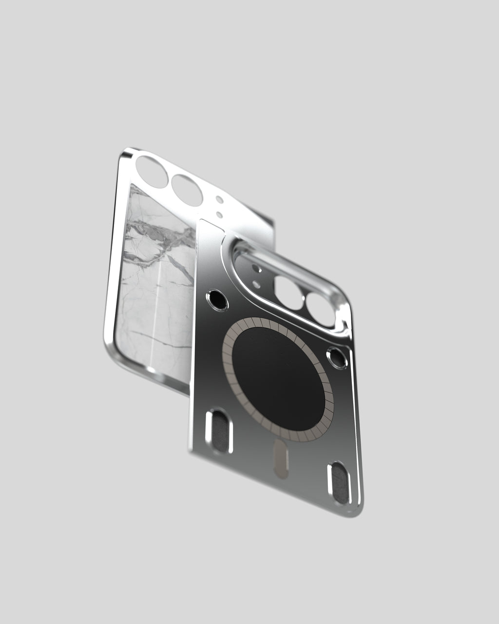 Marble Fusion Snap · Invisible Grey