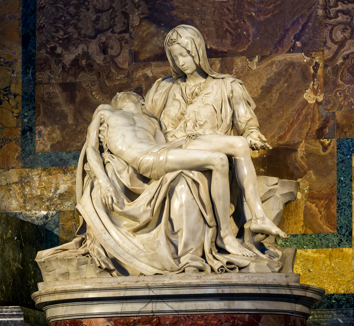 Piedad, basílica de San Pedro, 1498–1499