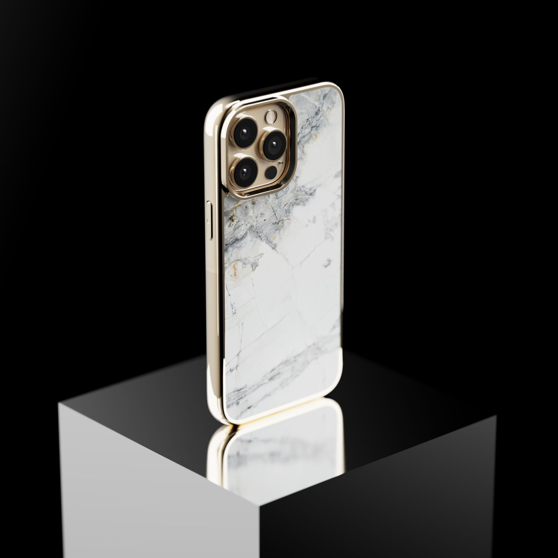 The iPhone Marble Case Invisible Grey - immagine 3