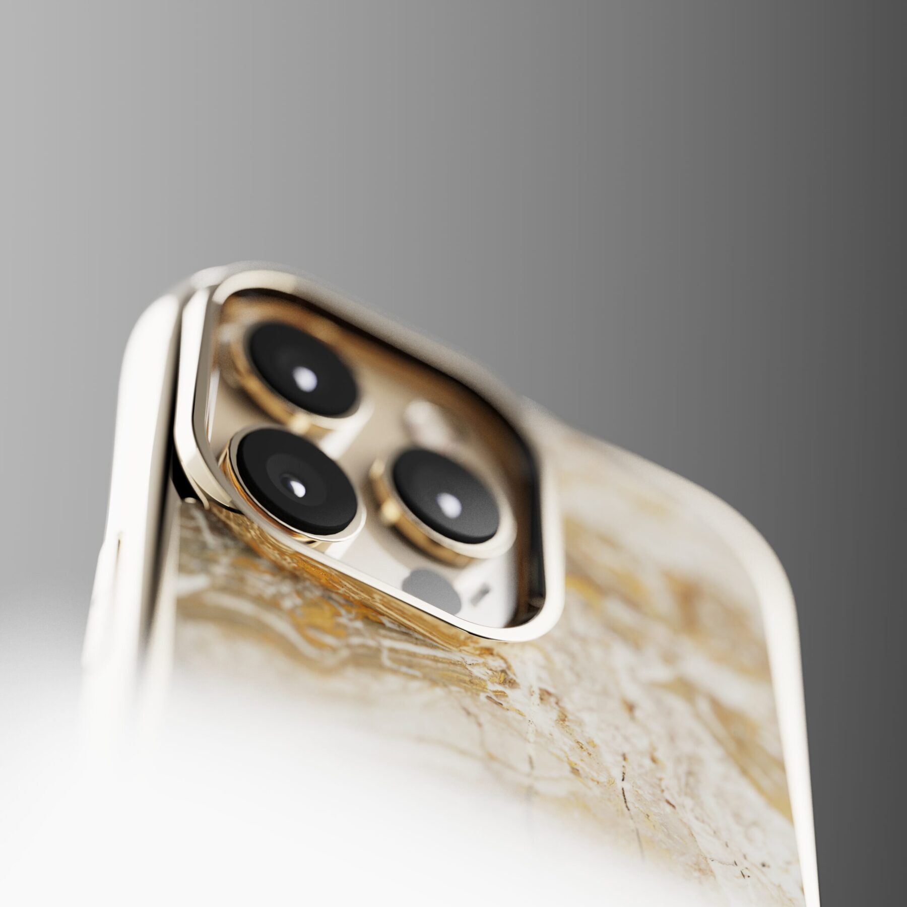 The iPhone Marble Case Arabescato Orobico Grigio – Bild 2