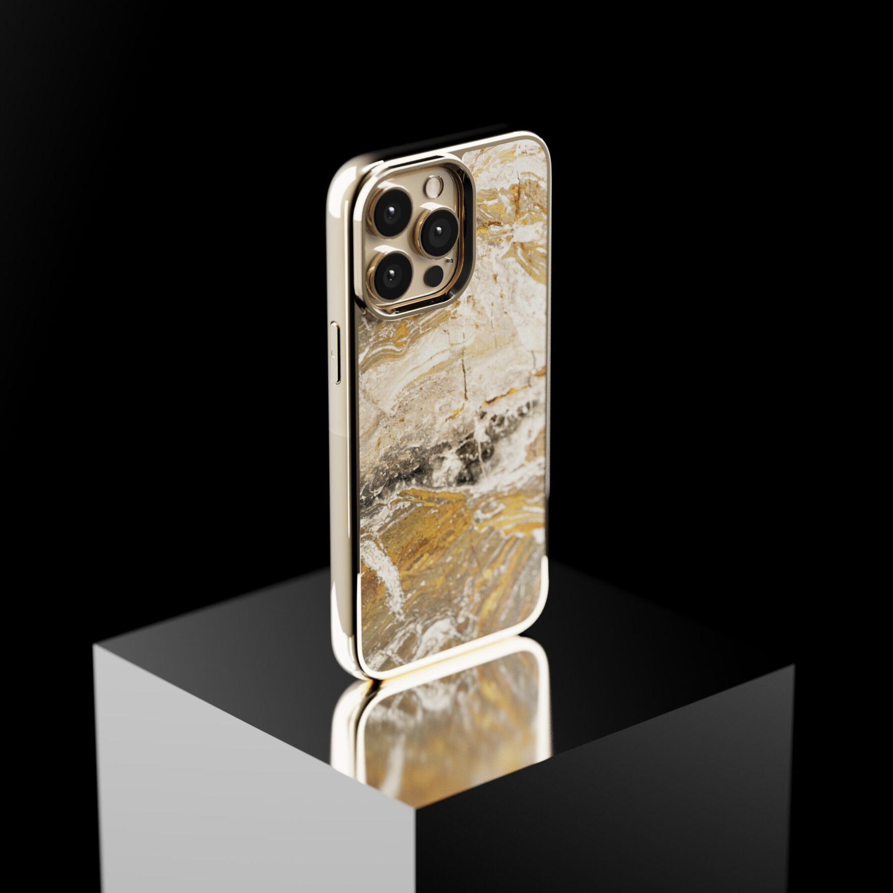 The iPhone Marble Case Arabescato Orobico Grigio – Bild 4