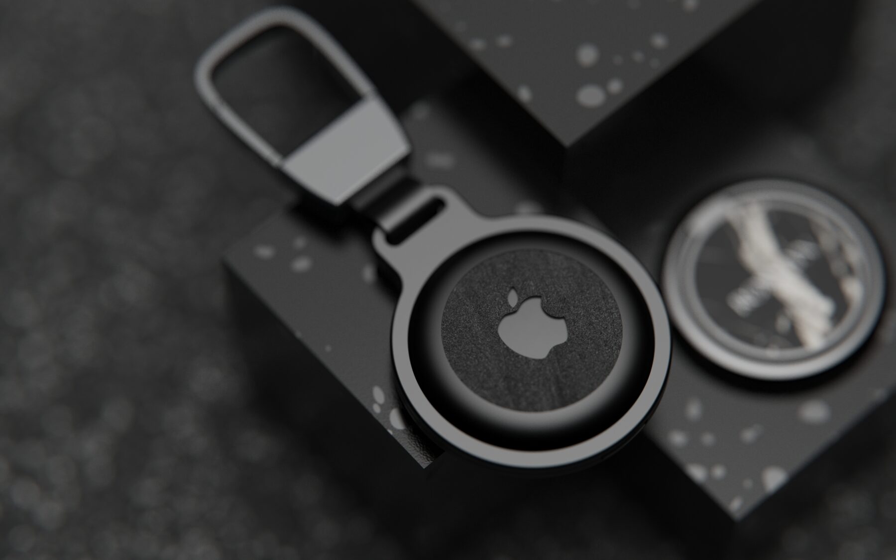 Real Stone + CNC Aluminium Case: Handmade in Germany for Apple AirTags：圖片 4