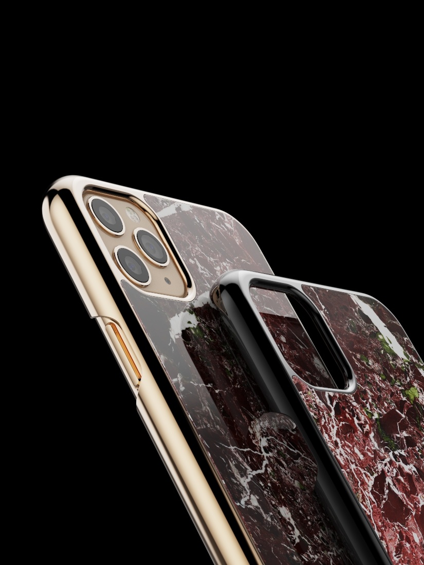 The iPhone Marble Case Rosso Levanto The iPhone Marble Case Rosso Levanto