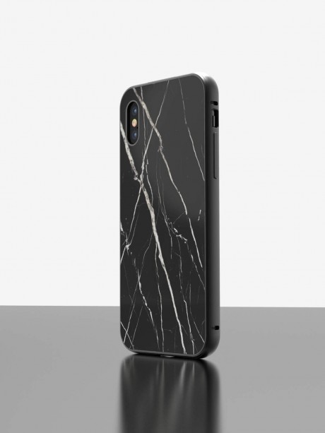 The iPhone Marble Case Nero Marquina The iPhone Marble Case Nero Marquina