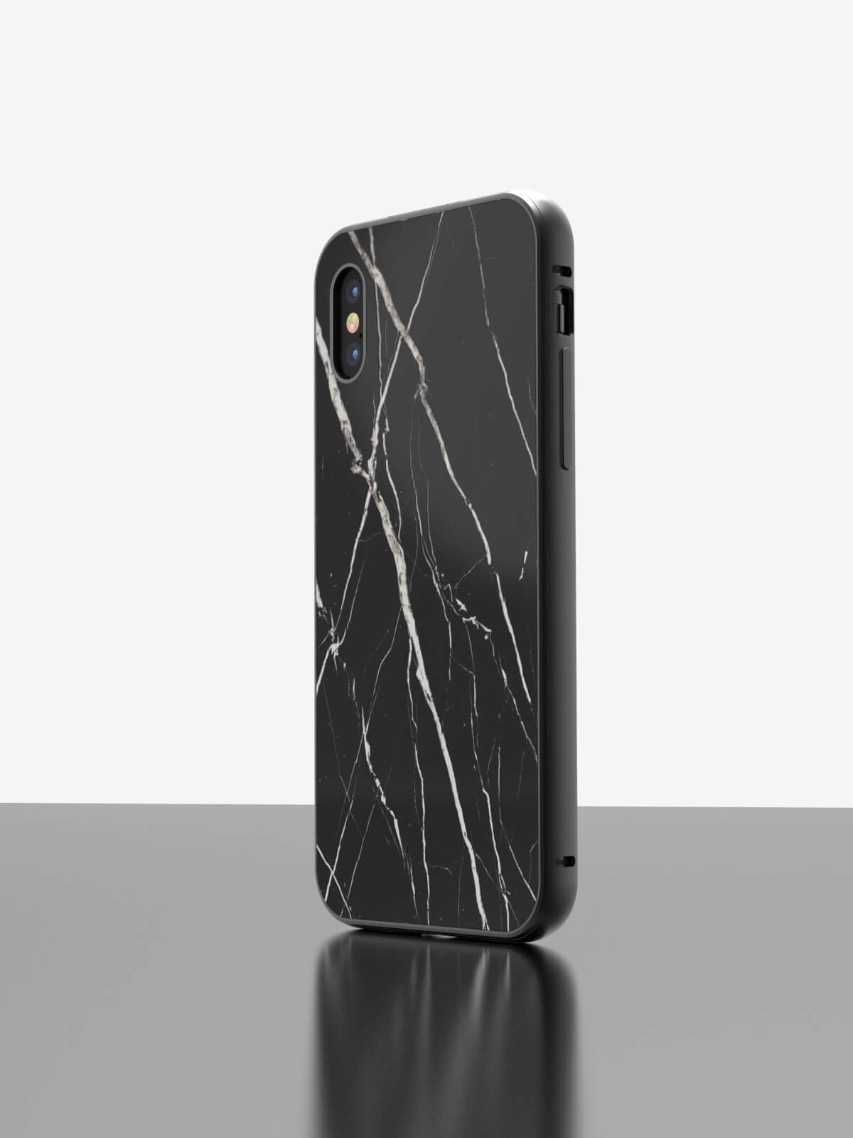 The iPhone Marble Case Nero Marquina The iPhone Marble Case Nero Marquina