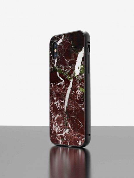 The iPhone Marble Case Rosso Levanto The iPhone Marble Case Rosso Levanto