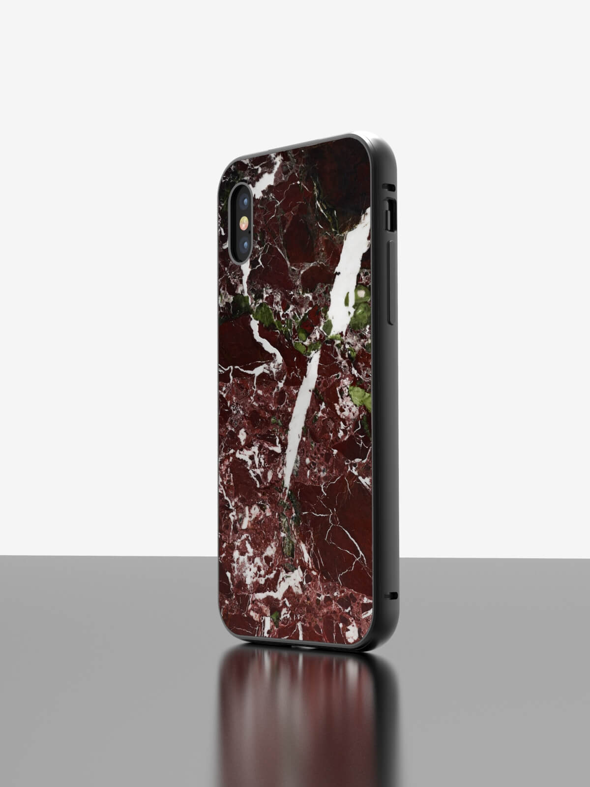 The iPhone Marble Case Rosso Levanto The iPhone Marble Case Rosso Levanto