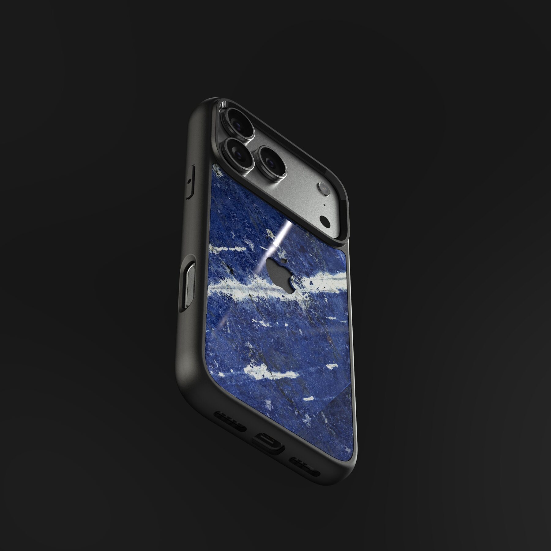 iPhone Granite Case Lapis Lazuli (天青石)